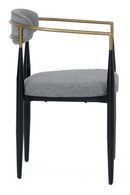 Gold-Armed Dining Chair | OROA Modern Buchtel | Oroatrade.com
