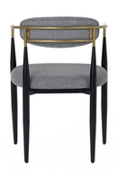 Gold-Armed Dining Chair | OROA Modern Buchtel | Oroatrade.com