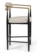 Gold-Armed Counter Chair | OROA Modern Buchtel | Oroatrade.com