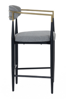Gold-Armed Counter Chair | OROA Modern Buchtel | Oroatrade.com