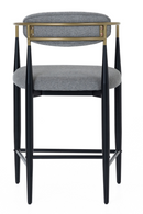 Gold-Armed Counter Chair | OROA Modern Buchtel | Oroatrade.com