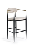 Gold Armed Bar Chair | OROA Modern Buchtel | Oroatrade.com
