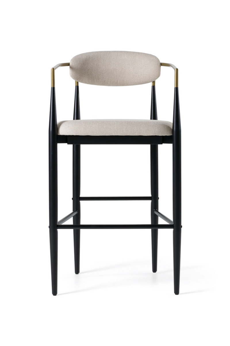 Gold Armed Bar Chair | OROA Modern Buchtel | Oroatrade.com