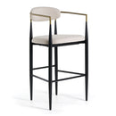Gold Armed Bar Chair | OROA Modern Buchtel | Oroatrade.com