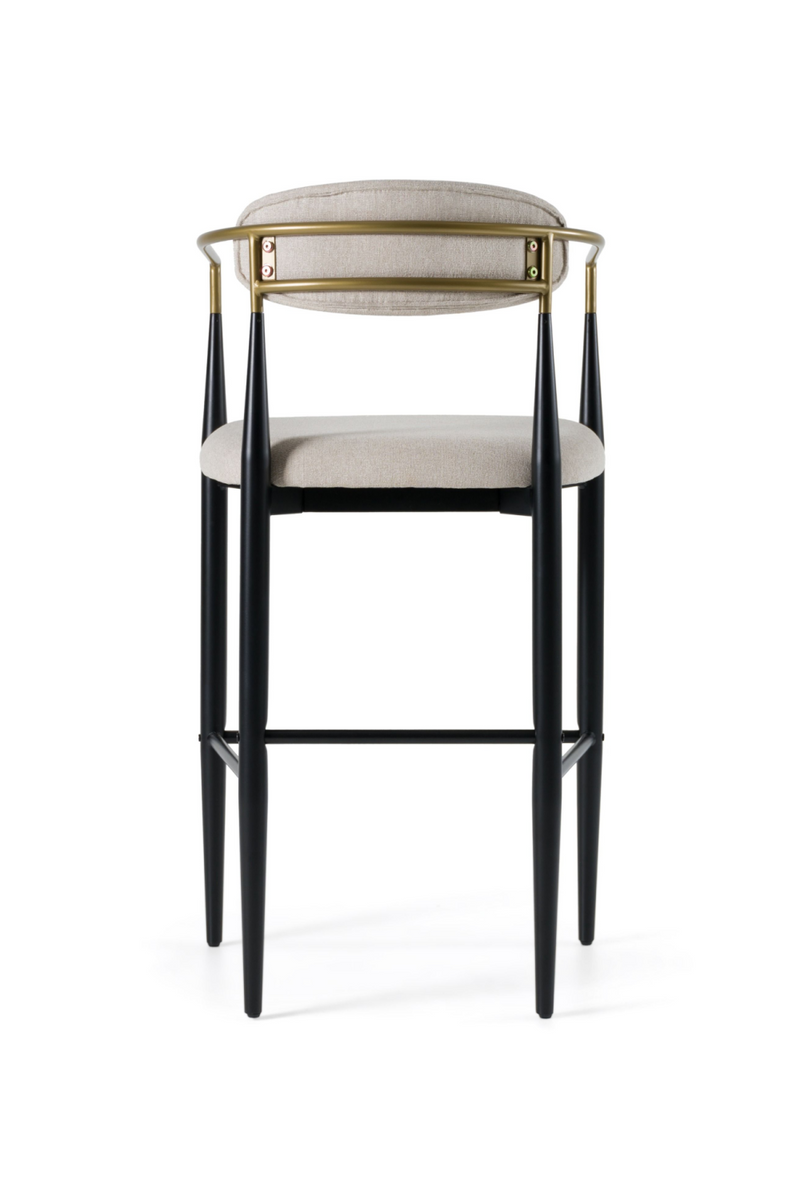 Gold Armed Bar Chair | OROA Modern Buchtel | Oroatrade.com