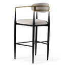 Gold Armed Bar Chair | OROA Modern Buchtel | Oroatrade.com