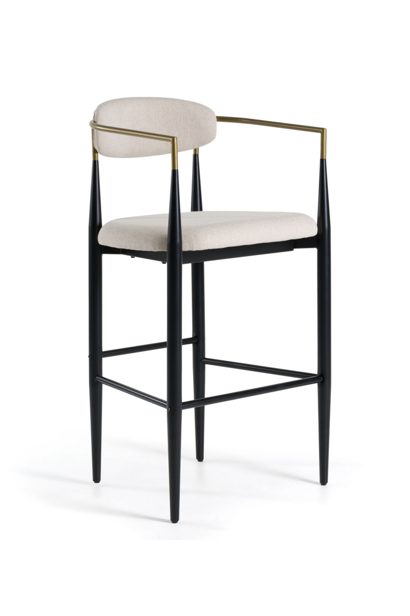 Gold Armed Bar Chair | OROA Modern Buchtel | Oroatrade.com
