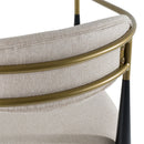 Gold Armed Bar Chair | OROA Modern Buchtel | Oroatrade.com