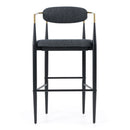 Gold Armed Bar Chair | OROA Modern Buchtel | Oroatrade.com