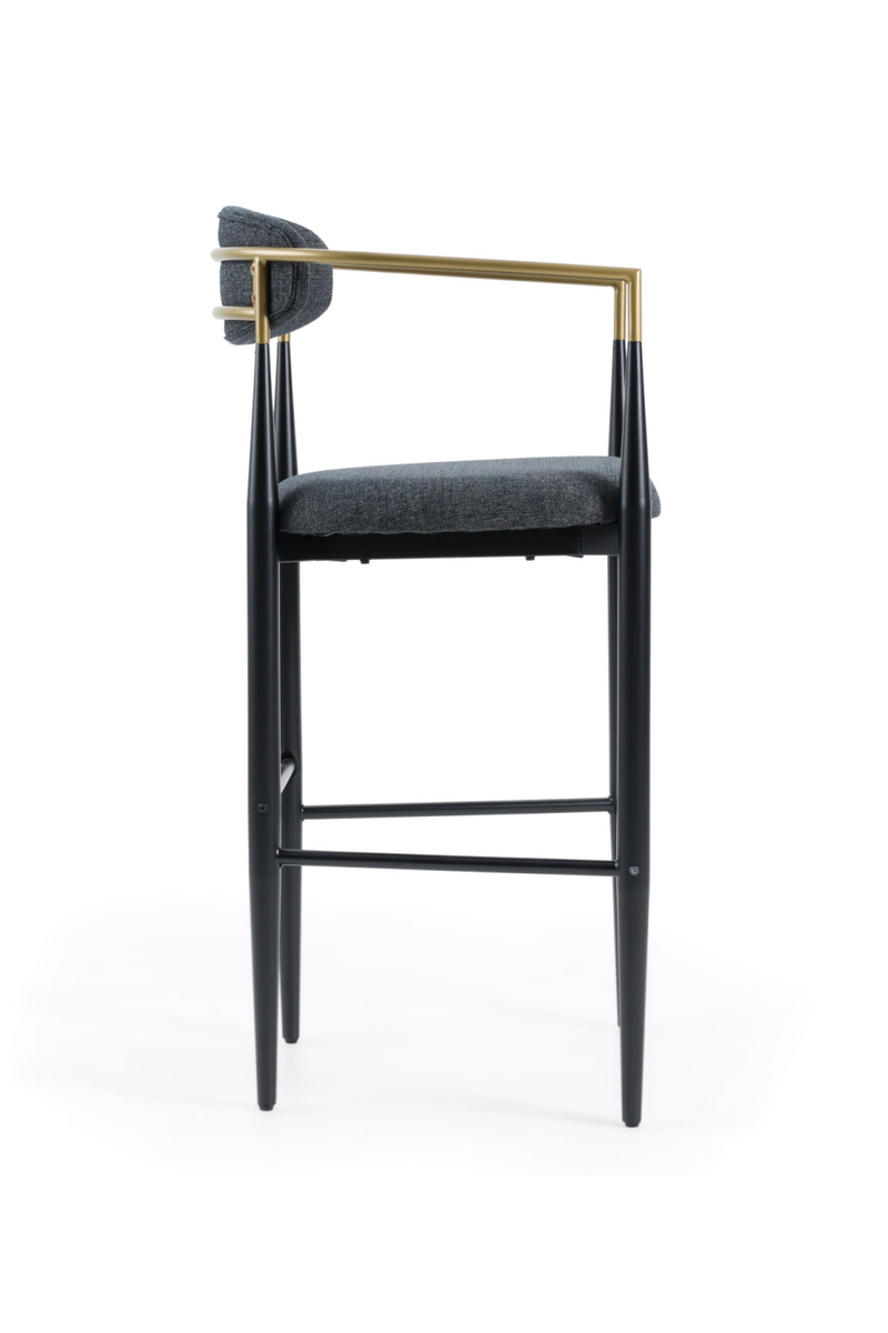 Gold Armed Bar Chair | OROA Modern Buchtel | Oroatrade.com