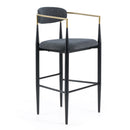 Gold Armed Bar Chair | OROA Modern Buchtel | Oroatrade.com