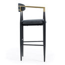 Gold Armed Bar Chair | OROA Modern Buchtel | Oroatrade.com