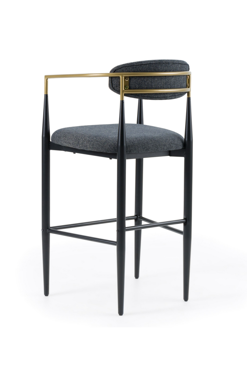 Gold Armed Bar Chair | OROA Modern Buchtel | Oroatrade.com