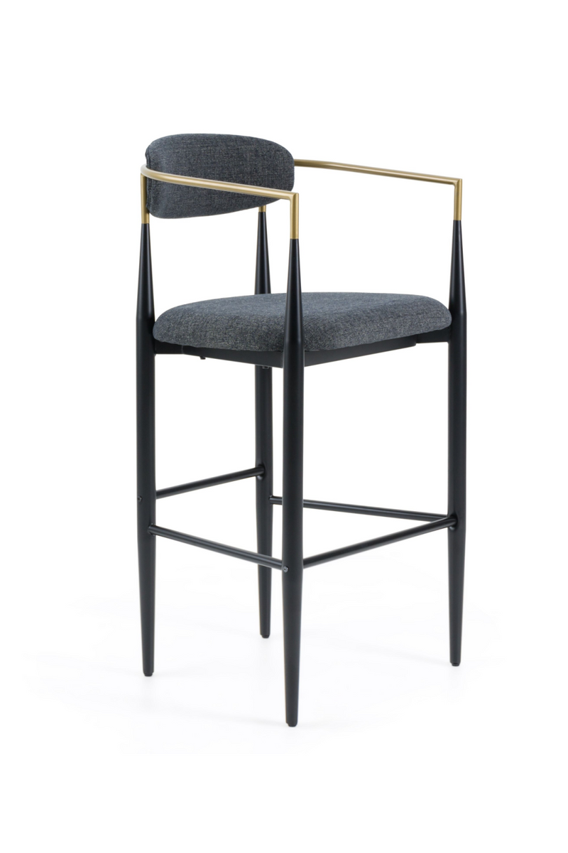 Gold Armed Bar Chair | OROA Modern Buchtel | Oroatrade.com