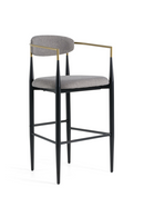 Gold Armed Bar Chair | OROA Modern Buchtel | Oroatrade.com
