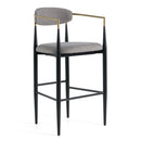 Gold Armed Bar Chair | OROA Modern Buchtel | Oroatrade.com