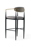 Gold Armed Bar Chair | OROA Modern Buchtel | Oroatrade.com