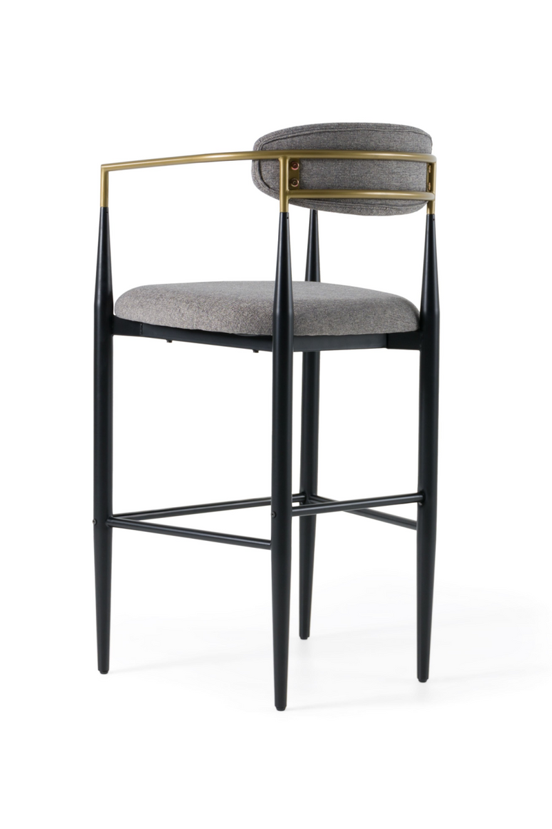 Gold Armed Bar Chair | OROA Modern Buchtel | Oroatrade.com