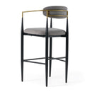 Gold Armed Bar Chair | OROA Modern Buchtel | Oroatrade.com