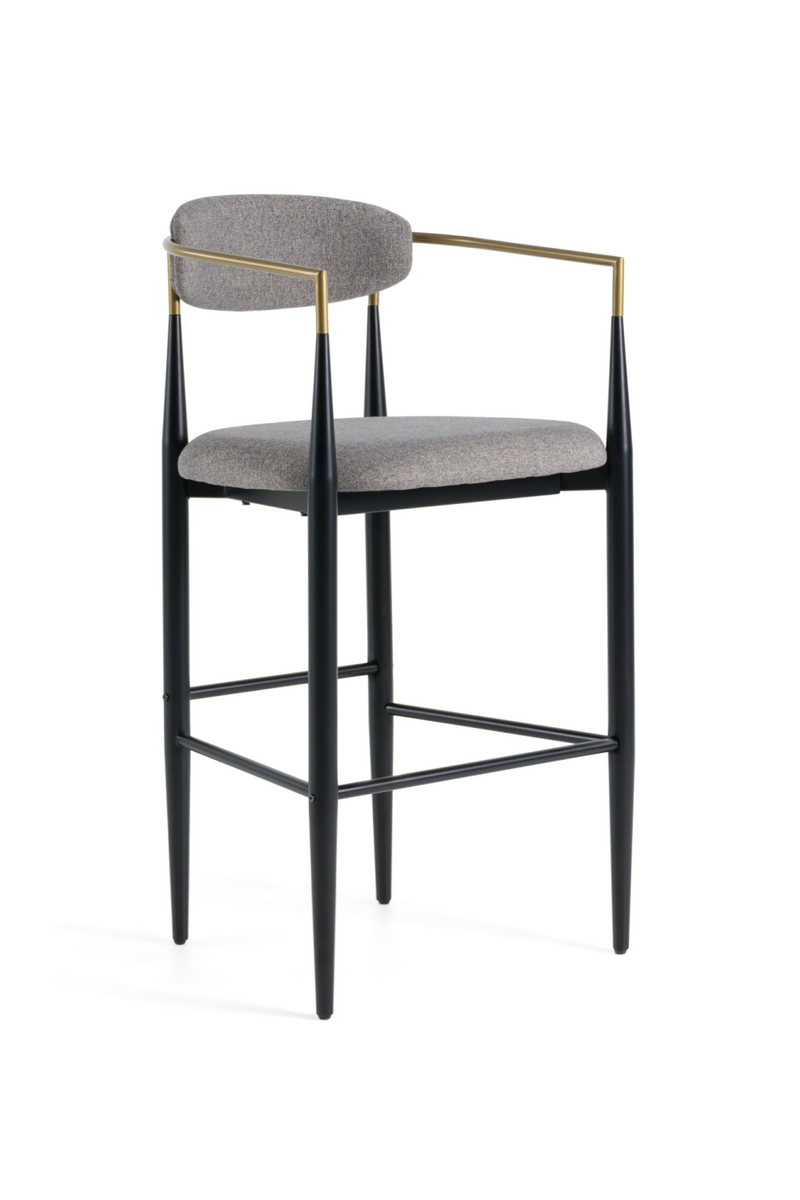 Gold Armed Bar Chair | OROA Modern Buchtel | Oroatrade.com