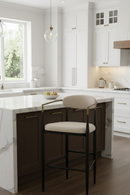 Gold Armed Bar Chair | OROA Modern Buchtel | Oroatrade.com