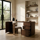 Wooden 3-Drawer Desk | Oroa Modern Albrite | Oroatrade.com