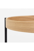 Round Wooden 2-Layer End Table | OROA Modern Savoy | Oroatrade.com