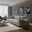 Round Wooden 2-Layer End Table | OROA Modern Savoy