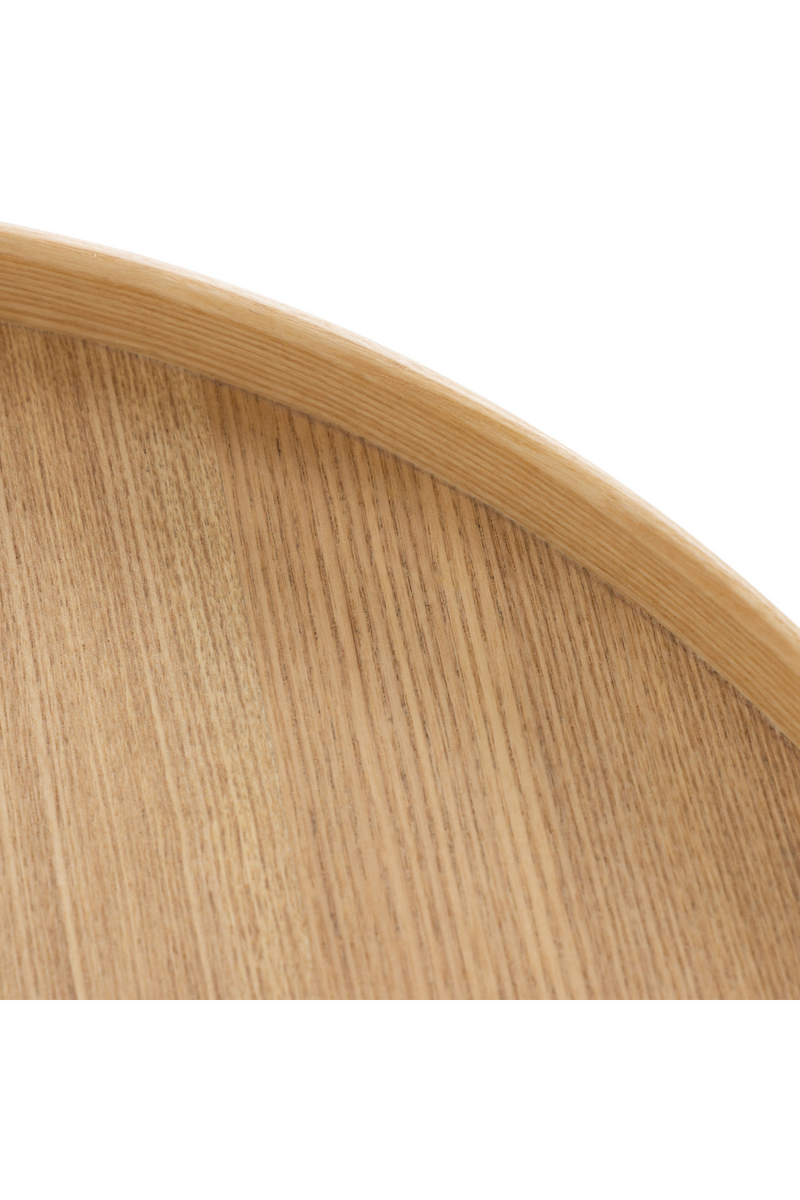 Round Wooden 2-Layer Coffee Table M | OROA Modern Savoy | Oroatrade.com