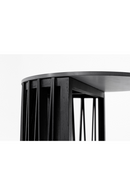 Round Black Ceramic Coffee Tables (2) | OROA Modern Larimer | Oroatrade.com