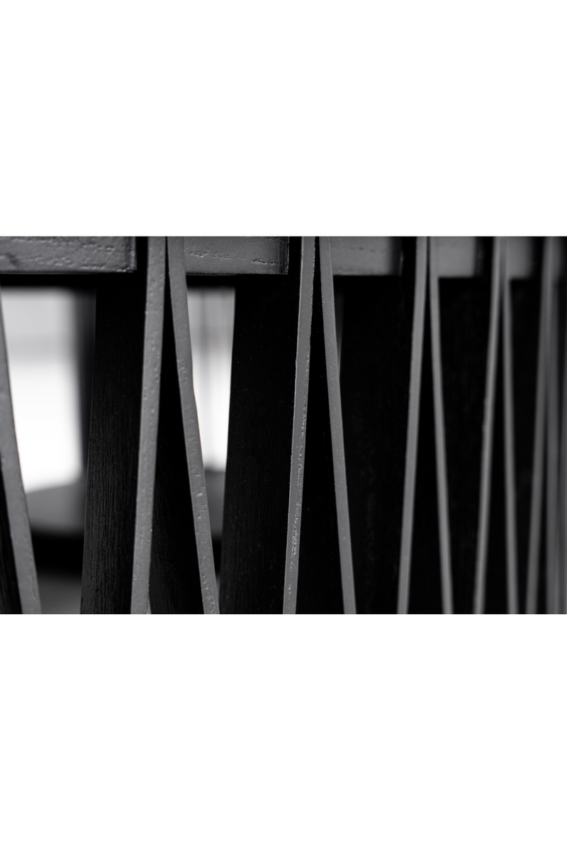 Round Black Ceramic Coffee Tables (2) | OROA Modern Larimer | Oroatrade.com