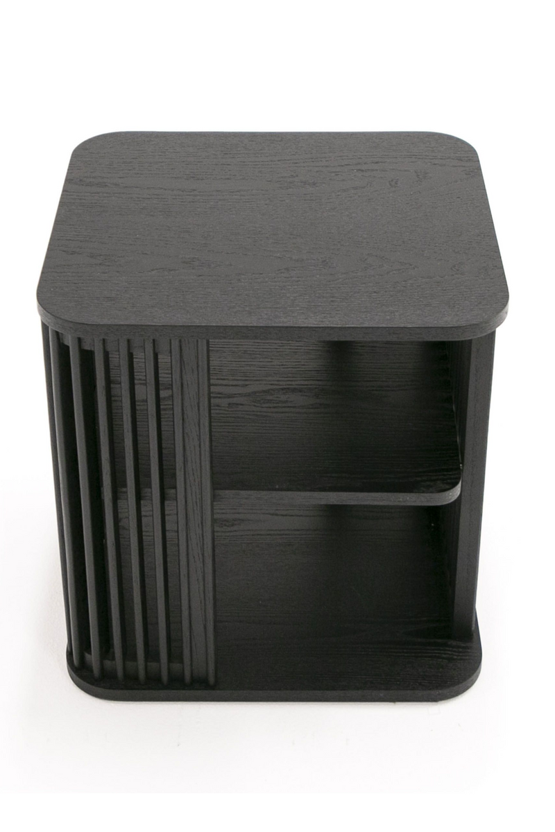 Slatted Black Ash End Table | OROA Modern Thayne | Oroatrade.com