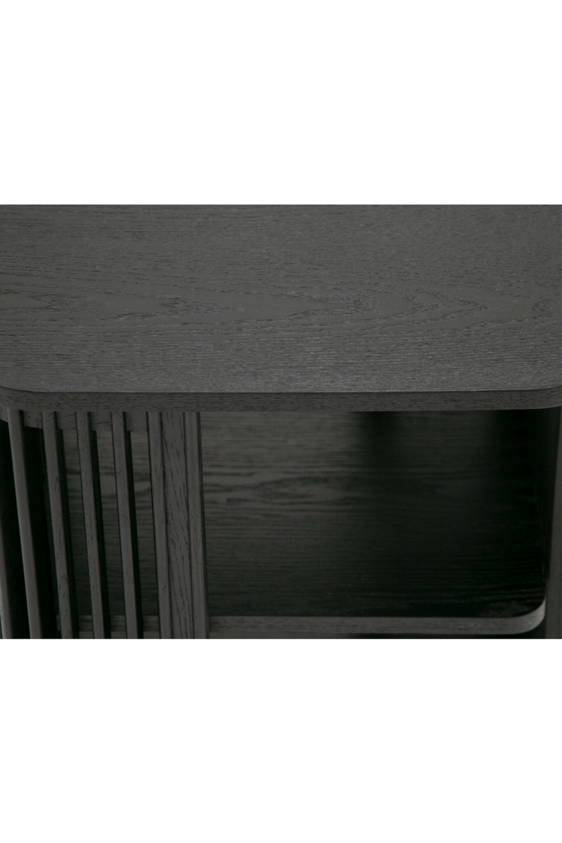 Slatted Black Ash End Table | OROA Modern Thayne | Oroatrade.com