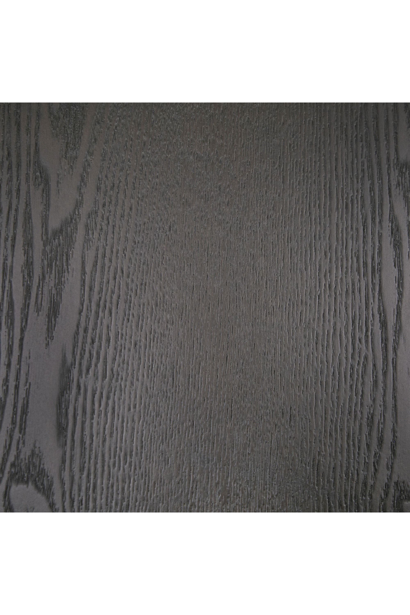 Black Ash Round Coffee Table | OROA Modern Rawlins | Oroatrade.com