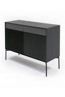 Black Oak Louvered Sideboard | OROA Modern Casper | Oroatrade.com