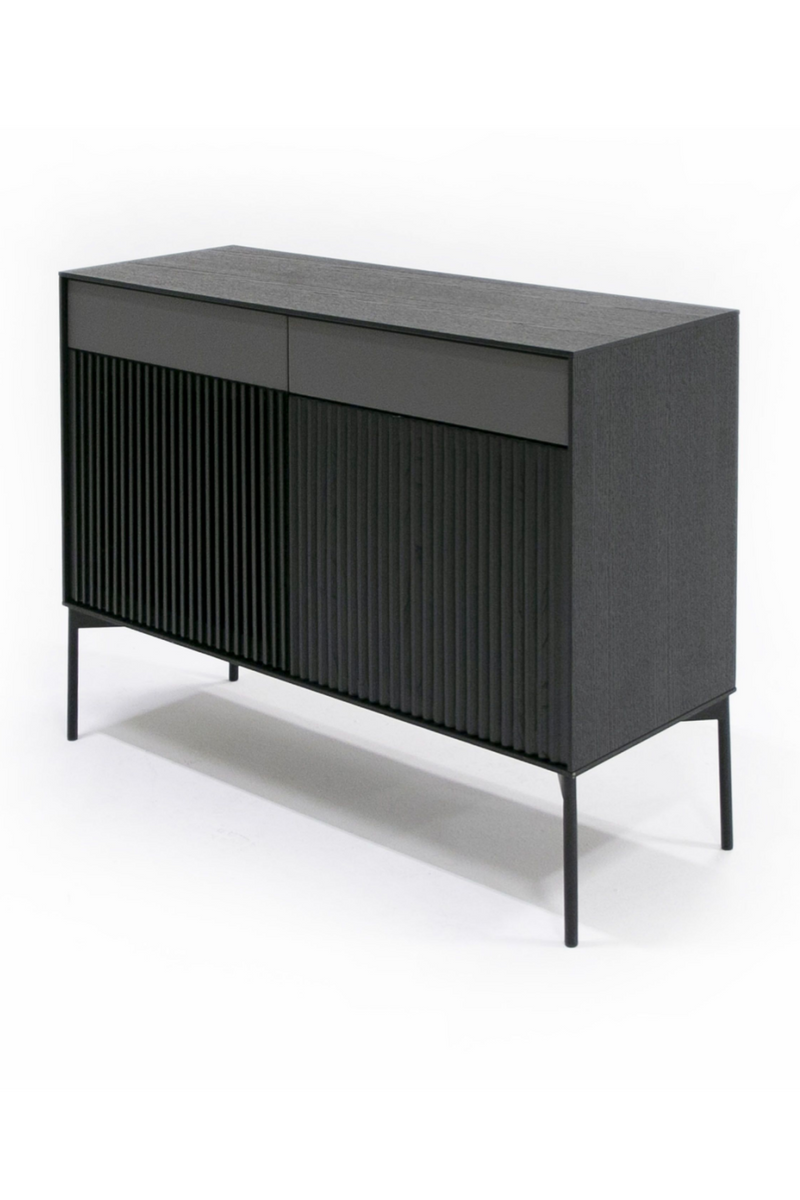 Black Oak Louvered Sideboard | OROA Modern Casper | Oroatrade.com