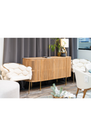 Slatted Natural Ash Sideboard | OROA Modern Sandy | Oroatrade.com