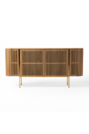 Slatted Natural Ash Sideboard | OROA Modern Sandy | Oroatrade.com