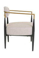 Gold-Armed Accent Chair | OROA Modern Liberty | Oroatrade.com