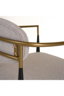 Gold-Armed Accent Chair | OROA Modern Liberty | Oroatrade.com