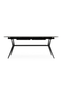 Black Ceramic Extendable Dining Table | OROA Modern Suzie | Oroatrade.com