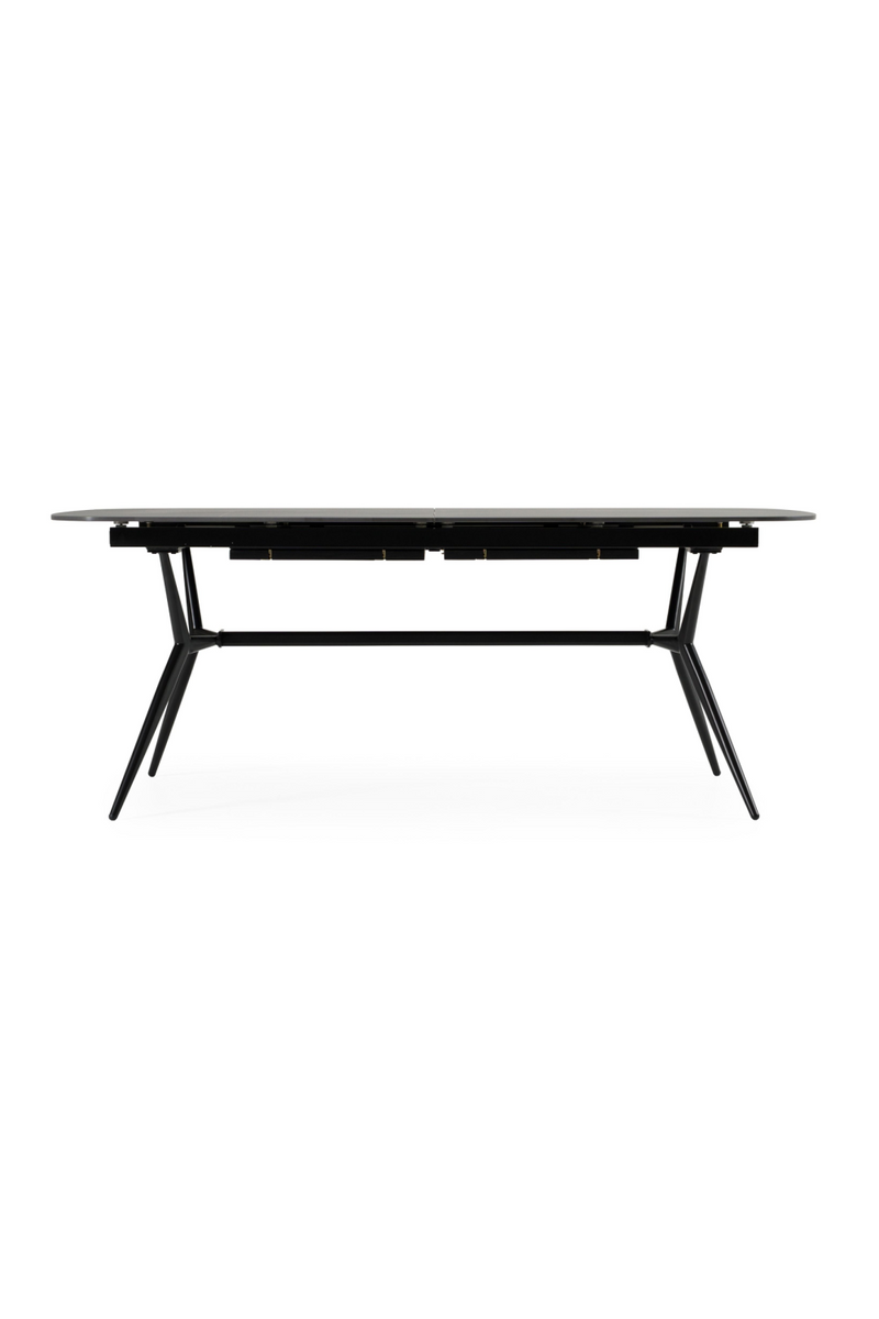 Black Ceramic Extendable Dining Table | OROA Modern Suzie | Oroatrade.com
