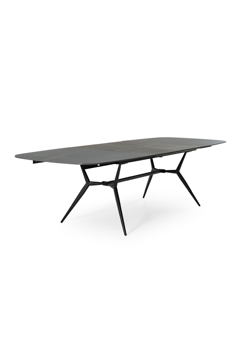 Black Ceramic Extendable Dining Table | OROA Modern Suzie | Oroatrade.com