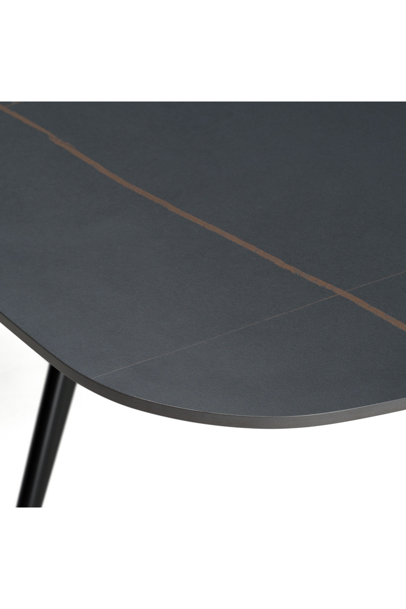 Black Ceramic Extendable Dining Table | OROA Modern Suzie | Oroatrade.com