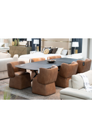 Black Ceramic Extendable Dining Table | OROA Modern Suzie | Oroatrade.com