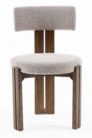 Gray Vegan Leather Dining Chair | OROA Modern Kravitz | Oroatrade.com