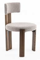 Gray Vegan Leather Dining Chair | OROA Modern Kravitz | Oroatrade.com