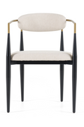 Gold-Armed Dining Chair | OROA Modern Buchtel | Oroatrade.com