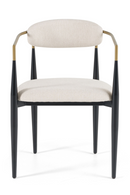 Gold-Armed Dining Chair | OROA Modern Buchtel | Oroatrade.com