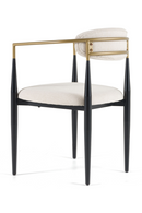 Gold-Armed Dining Chair | OROA Modern Buchtel | Oroatrade.com